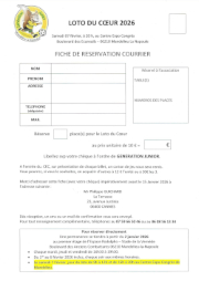 Fiche réservation loto du cœur 2026