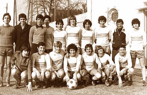 Equipe de 1979 - 1980 football de Mandelieu la Napoule.