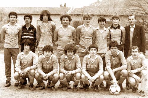 Equipe de 1983 - 1984 football de Mandelieu la Napoule.